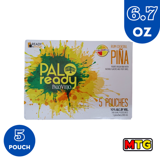 Palo Ready - Piña 6.7oz (5 Pouch)